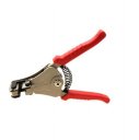 Wire Coax Cable Stripper Plier Tool with Red Squeeze Handle