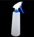 Hairdressing Water Trigger Spray Sprayer Bottle 500ml White Blue