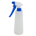 Hairdressing Water Trigger Spray Sprayer Bottle 500ml White Blue