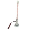 Auto Car DC Power LED Light Pink Clear Decorative Antenna w Cable