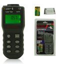 MASTECH MS6450 Laser Guide Ultrasonic Distance Measurer Meter Tester Estimator Range Finder