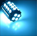 2 Pcs 7443 7440 T20 Ice Blue 36 LED 5050 SMD Tail Brake Light Bulbs