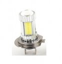 2PCS 6W 60 COB White LED Car Vehicle Driving Daytime Running Light Lamp DC 12V