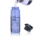 Mountop Outdoor Sports 750ml UV Water Purifier Bottle with LED Lantern(Green)