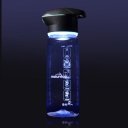 Mountop Outdoor Sports 750ml UV Water Purifier Bottle with LED Lantern(Green)