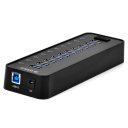 ORICO H10-U3 Super Speed USB3.0 10 Port HUB with VL812 Controller & Premium 12V Power Adapter & Deta