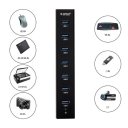 ORICO Super Speed 7 Port USB 3.0 HUB 5Gbps External Splitter Adapter AC Powered