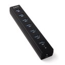 ORICO Super Speed 7 Port USB 3.0 HUB 5Gbps External Splitter Adapter AC Powered