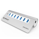 ORICO M3H7 seven port 7-port USB3.0 HUB with power adapter Transfer up 5Gbps