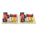 OL-200K 180W HiFi 2 Way Crossover Filters For 2 Speaker System Audio Frequency Divider (2PCS)