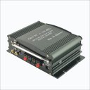 A-750 Hi-Fi Stereo Digital Amplifier with FM / SD / USB for Car / Motorcycle - Black