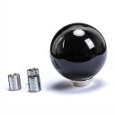 Universal White Round Ball Shaped Gear Shift Lever Knob for Manual Car Auto-Black/White