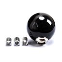 Universal White Round Ball Shaped Gear Shift Lever Knob for Manual Car Auto-Black/White