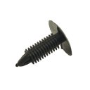 K027 100 Pcs Car Interior Panel Trim Clips Black Plastic Rivet