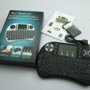 Fly Air Mouse 2.4G Mini i8B Wireless Keyboard With Backlight Mouse Remote Controlers Touchpad 