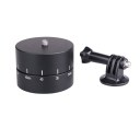 360 Degree Rotation Panorama Time Delay Stabilizer Camera Mount Tripod