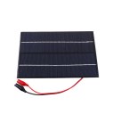 4.2W 18V Polycrystalline Solar Panels With Alligator Clip