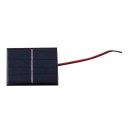 0.65W 1.5V Polycrystalline Silicon Solar Panel Mobile Phone Digital Products