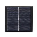 1W 5.5V Polysilicon Solar Panels Outdoor Portable Black Solar Panels