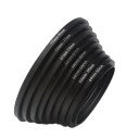 Camera Lens Filter Adapter Rring Standard Universal Rubber Lens Hood  