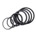 Camera Lens Filter Adapter Rring Standard Universal Rubber Lens Hood  