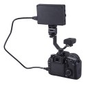 Microphone & Flash/Video Light MQ-DHA Double Cold Shoe Bracket Adapter 