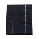 Grade Polycrystalline Silicon Solar Energy Panel 2W 6V Black