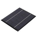 Grade Polycrystalline Silicon Solar Energy Panel 2W 6V Black