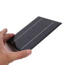 Grade Polycrystalline Silicon Solar Energy Panel 2W 6V Black