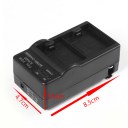 SJ4000 5000 6000 Travel Camera Charger Dual Wall Battery Charger Adapter Fit 