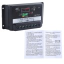 10A PWM Solar Panel Battery Charger Charge Controller Regulator 12V/24V DC 