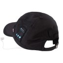 2015fashion black & gray baseball cap sun hat Bluetooth headset earphone headphone 