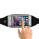 Mobile phone Edge Pouch Pack Sports Waist Bags With Belt Zipper Phone Case 