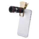 Phone Camera Lens 180 Degrees Fisheye Wide Angle Macro Camera Clip Lens Kit Set