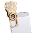 Phone Camera Lens 180 Degrees Fisheye Wide Angle Macro Camera Clip Lens Kit Set