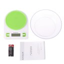 High quality white & green Household kitchen scales electronic scales