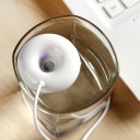 1pc Ultrasonic White USB Humidifier Donut Shape Air Essential Oil Purifier