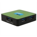 PC Mac Laptop Four Port USB3.0 HUB 4-Port USB 3.0 Hub 5Gbps Portable Compact 