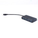 5Gbps Hi-Speed 4 Port 3.0 USB Hub For PC Notebook computer Splitter Adapter