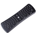 Wireless 2.4GHz Mini Fly Air Mouse Gyro Sense Keyboard For PC Black