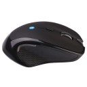 Durable Wireless Mini Bluetooth Optical Game Mouse Agile Mice Black Laptop PC