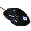 PC Lapto New Adjustable Agile 7 Buttons Optical USB Wired Gaming Game Mouse 