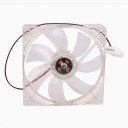 PC 12V 4Pin 12cm 120mm Transparent Color LED Case System Cooling Fan