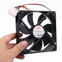 1pcs 120mm 12V 4Pin DC Computer Processor Cooling Fan 120x120x25mm 12cm 12025S