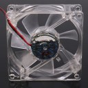 PC Computer Case Cooler 8cm with LED Lights Chassis Cooling Fan 