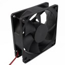 DC 12V 0.18A 80mmx25mm 8025 4-Wire Computer Case Cooling Fan Cooler Black