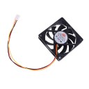 DC-12V-3Pin-Ball-Bearing-70x70x15mm-70mm-7015-Brushles CPU Cooling Fan New