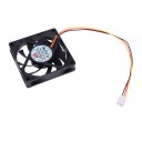 DC-12V-3Pin-Ball-Bearing-70x70x15mm-70mm-7015-Brushles CPU Cooling Fan New