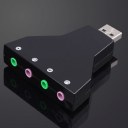 2015 Virtual 7.1 CH Channel USB 2.0 3D Audio Sound Card PC Laptop Mic Adapter 