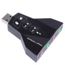 2015 Virtual 7.1 CH Channel USB 2.0 3D Audio Sound Card PC Laptop Mic Adapter 